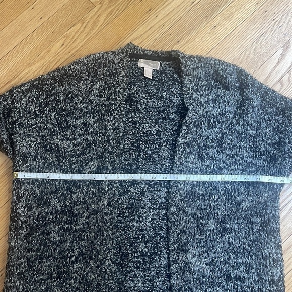 FOREVER 21 chunky long gray open cardigan size medium - Picture 6 of 7
